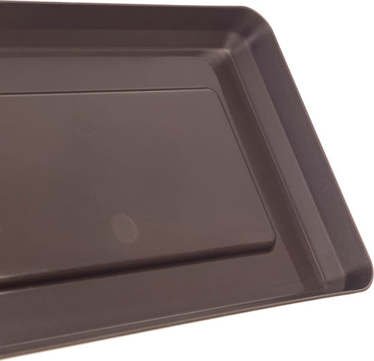 Kadax Farfurie Pot Plastic Maro 33883