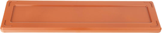 Kadax Farfurie Pot Plastic Portocaliu 33875