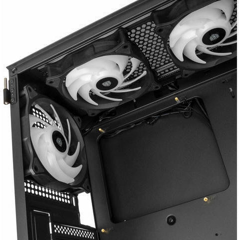 Kolink Observatory HF Mesh Gaming Midi Tower Κουτί Υπολογιστή με Πλαϊνό Παράθυρο και ARGB Φωτισμό Μαύρο