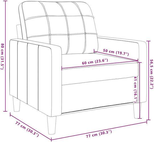 Living Room Furniture Set 3-Seater & 2-Seater & Armchair & Stool Pink