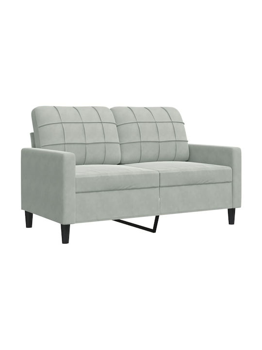 Living Room Furniture Set 3-Seater & 2-Seater & Armchair Gray