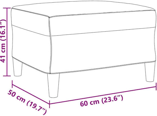 Σετ Σαλονιού 3-Sitzer & 2-Sitzer & Hocker
