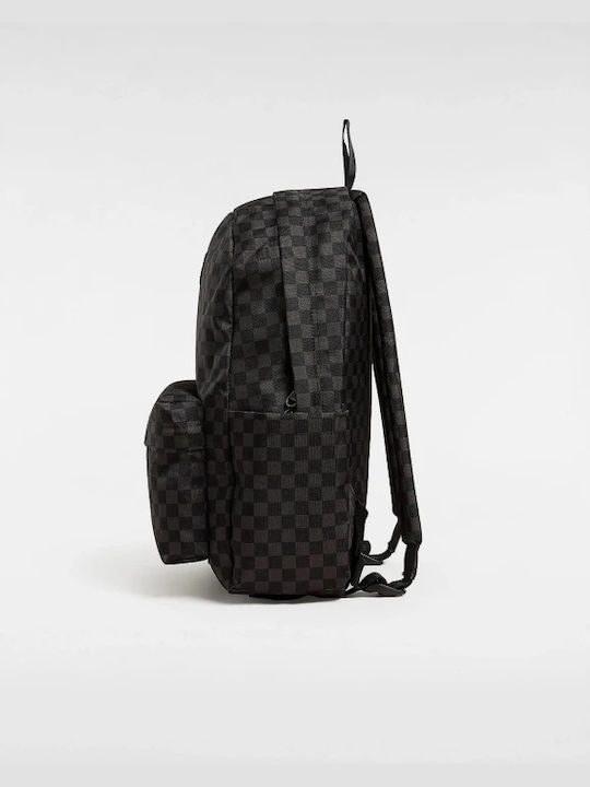 Vans Skool School Bag Backpack Junior High-High School Gray with Water Bottle Holder