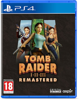 Tomb Raider I-ΙΙ-III Remastered Starring Lara Croft PS4 Spiel - Vorbestellung