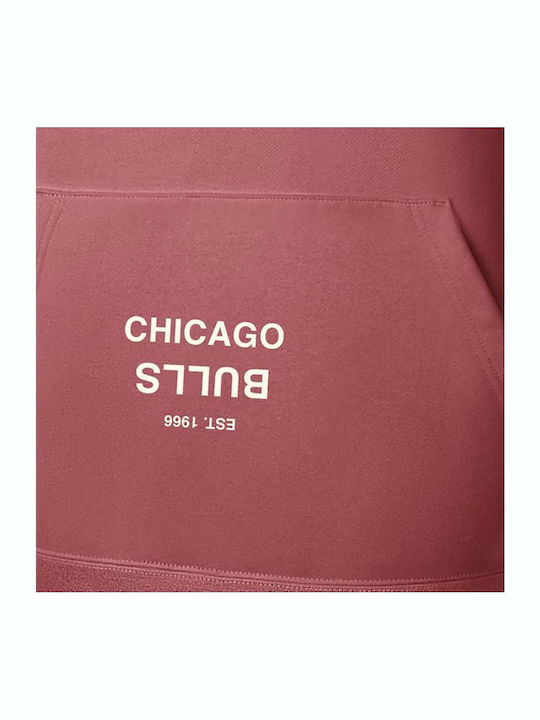 Chicago Bulls Sweatshirt with Hood Red