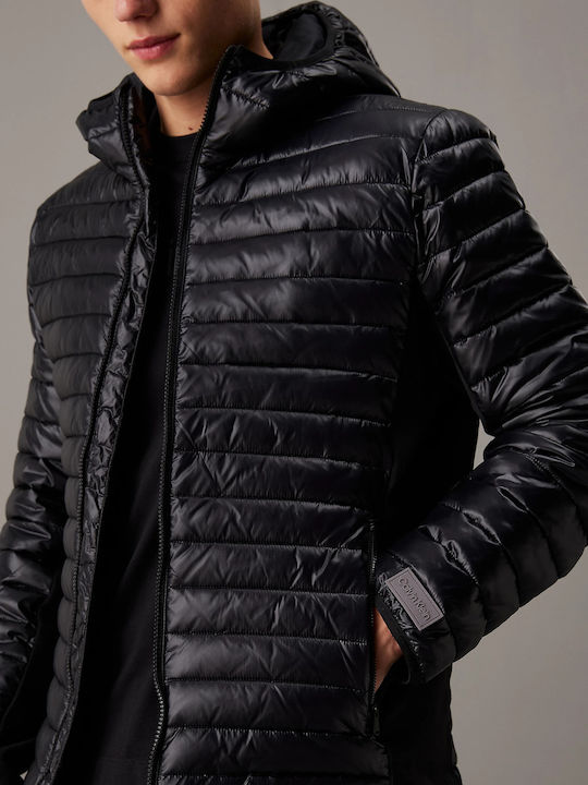 Winter Jacket Puffer Waterproof Black Beauty