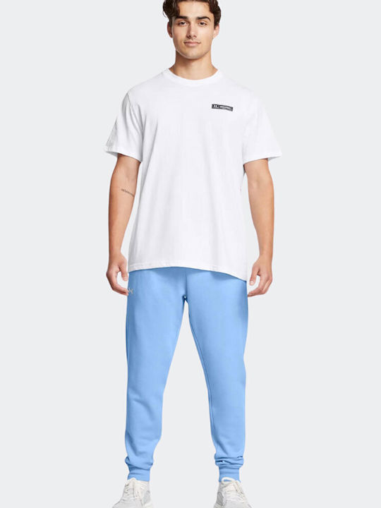 Ua Rival Sweatpants with Elastic Blue