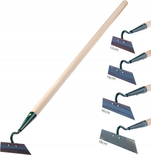 Kadax Hacke Gartenrechen mit Stiel
