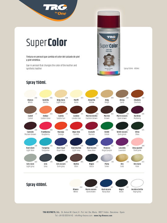 TRG the One Super Color Schuhfarbe 150ml