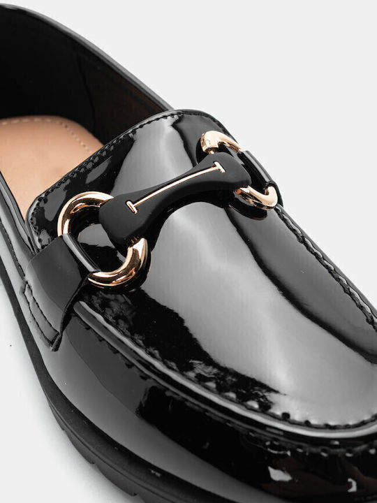 Γυναικεία Loafers σε Μαύρο Χρώμα