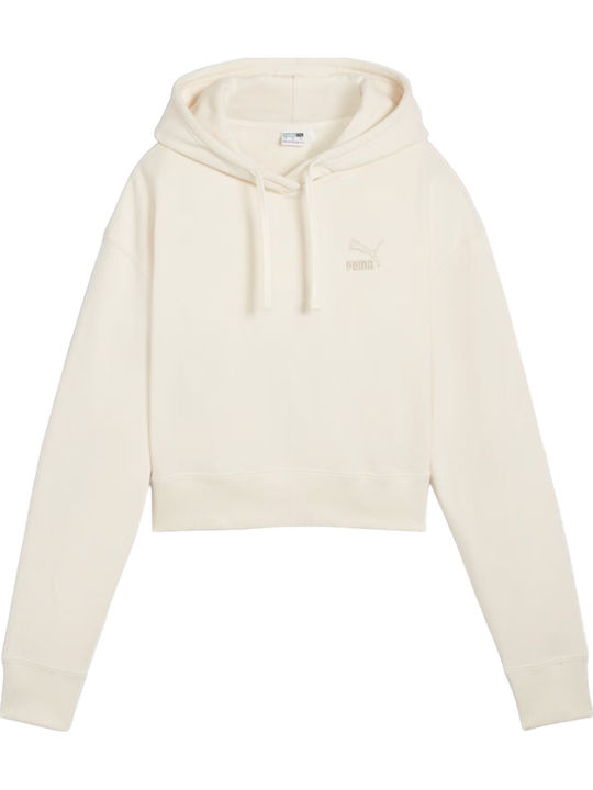 Better Classics Cropped Women's Sweatshirt Jacket Hooded No Color