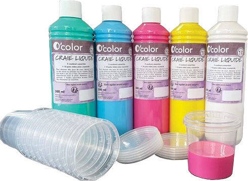 OColor Ειδικά Χρώματα Χειροτεχνίας Πολύχρωμο 5τμχ