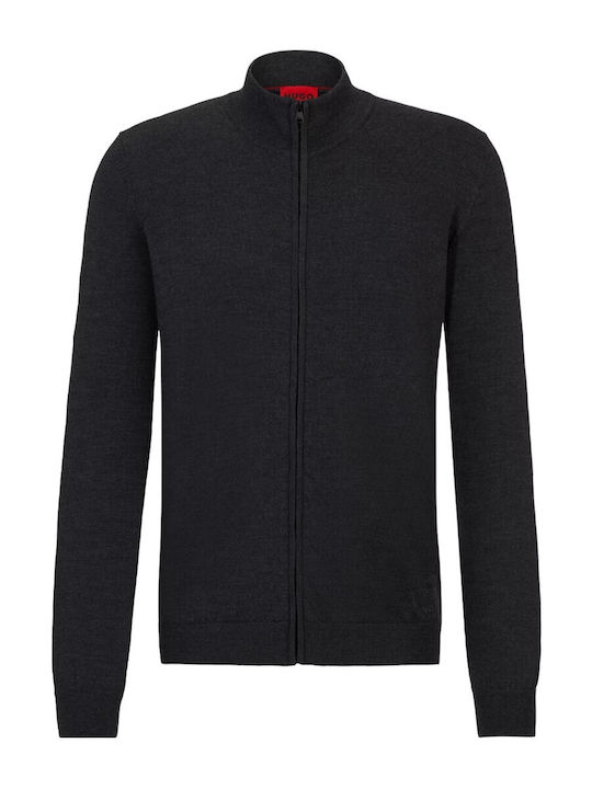 Hugo Boss Men's Cardigan Dark Grey