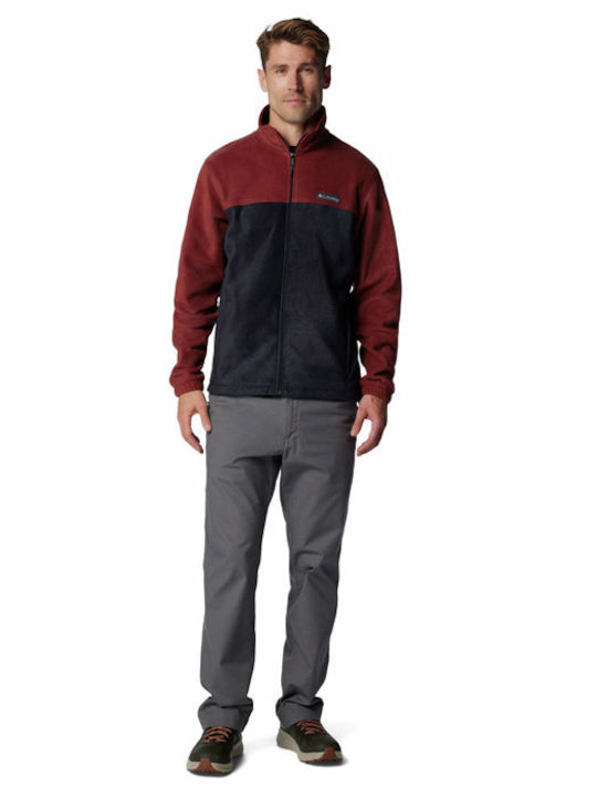 Steens Mountain Full Men's Cardigan Red