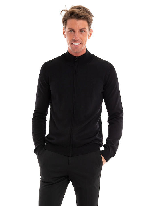 San Jorge Men's Cardigan Dark Grey