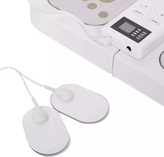 Stimulator electric pentru masajul călcâielor, ameliorarea durerii, alb