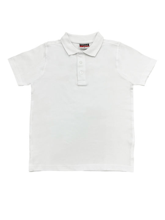 POLO SHIRT SHORT SLEEVE - WHITE