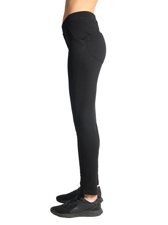 Paco & Co Frauen Leggings Black