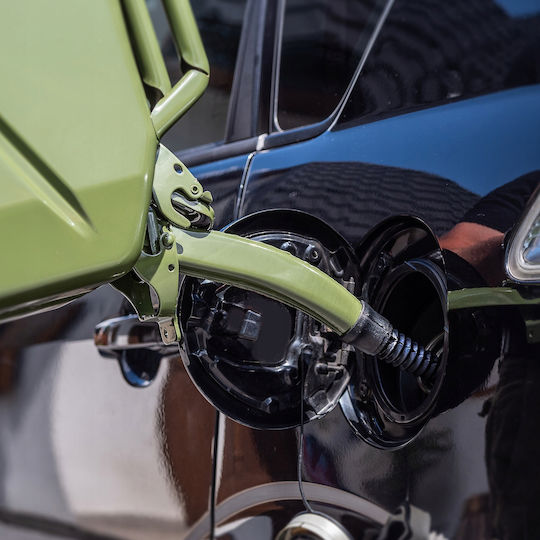 Kadax Metal Funnel Attached To Fuel Oil Canister