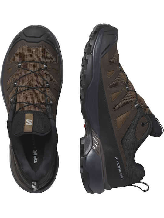 Salomon X Ultra 360 Ltr Gtx Men's Hiking Shoes Waterproof With Gore-Tex Membrane Brown