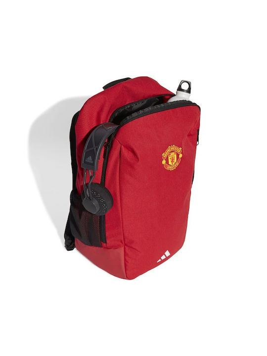 adidas Manchester United Ανδρική Τσάντα Πλάτης Ποδοσφαίρου Κόκκινη
