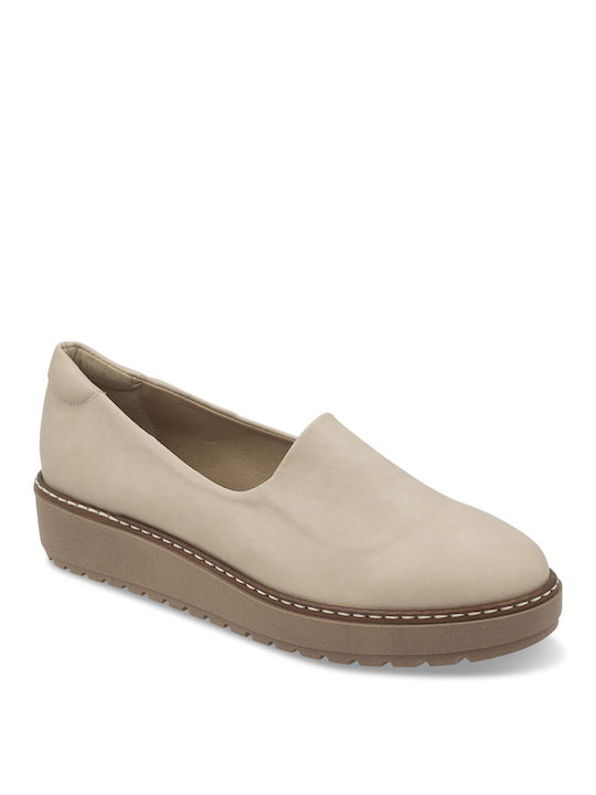 Tsouderos Shoes Women's Slip-Ons Beige