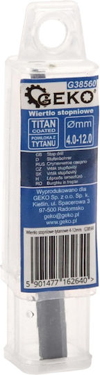 Geko Τρυπάνι HSS Τιτανίου για Μέταλλο 52mm