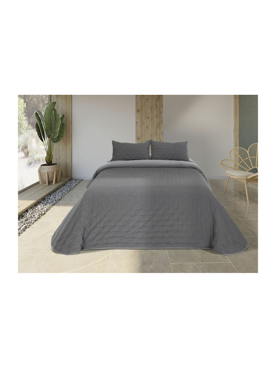 Pierre Cardin Duvet Double 200x270cm Charcoal 2pcs