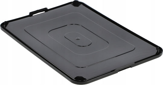 Kadax Kunststoff Aufbewahrungsbox mit Deckel Schwarz 11Es 1Stück