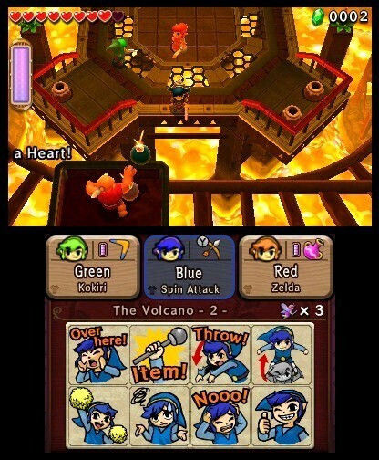 The Legend of Zelda Tri Force Heroes 3DS