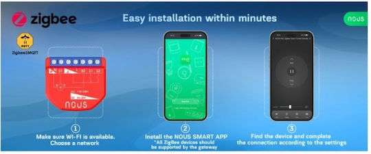 Nous Smart Switch ZigBee 10A