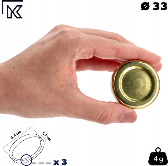 Kadax Καπάκι από Γυαλί (50τμχ)