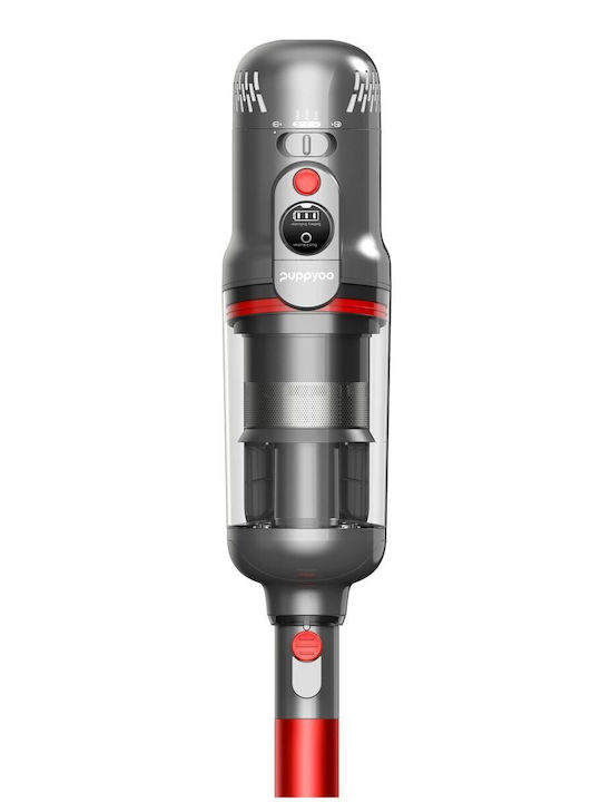 Puppyoo T12 Rechargeable Stick Vacuum Red