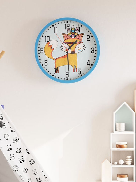 vidaXL Kids Wall Clock 25.5cm