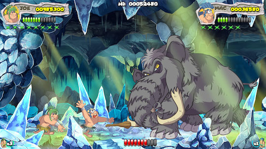 New Joe & Mac: Caveman Ninja T-Rex Edition Switch Game