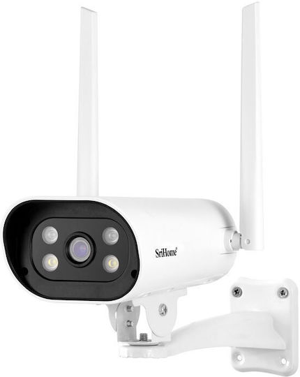Sricam SH037 IP Κάμερα Παρακολούθησης Wi-Fi Full HD+ 4MP Αδιάβροχη με Αμφίδρομη Επικοινωνία και Φακό 4mm