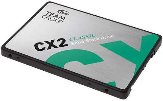 TeamGroup CX2 SSD 256GB Type 2.5'' with SATA III Connection T253X6256G0C101