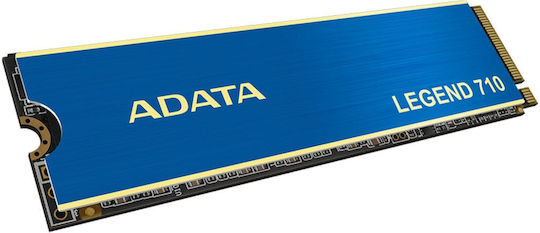 Adata Legend 710 SSD 1TB M.2 mit PCI Express 3.0 Kommunikationsprotokoll und Kühlkörper ALEG-710-1TCS