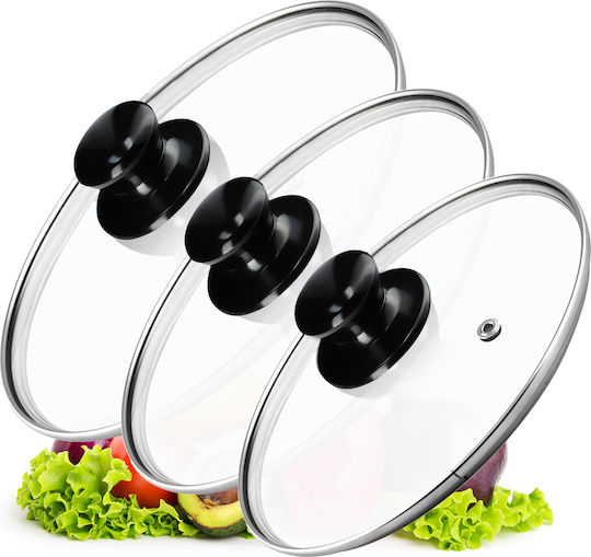 Kadax Kadax Glasdeckel Für Topf 28cm 3Stücke 31563