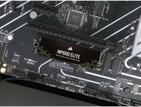 Corsair MP600 Elite SSD 2TB M.2 with PCI Express 4.0 Connection