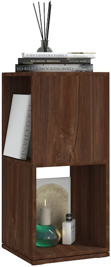 vidaXL Bibliothek Braun Dürres 34.5x34.5x75.5cm