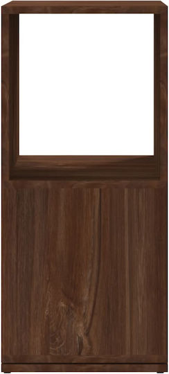 vidaXL Bibliothek Braun Dürres 34.5x34.5x75.5cm