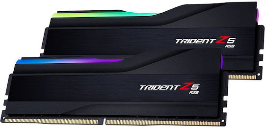 G.Skill Trident Z5 RGB 32GB DDR5 RAM cu 2 module (2x16GB) și