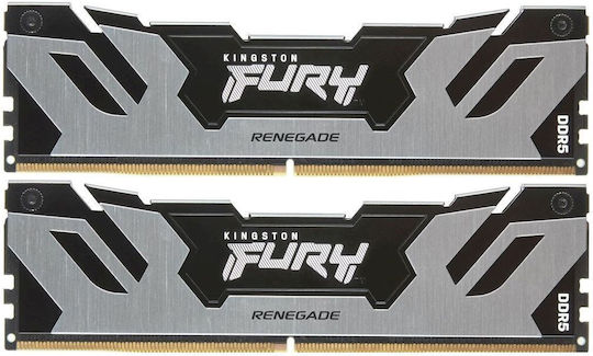 Kingston Fury Renegade RGB DDR5 96GB RAM με 2x48GB Modules και Ταχύτητα 6000 για Desktop