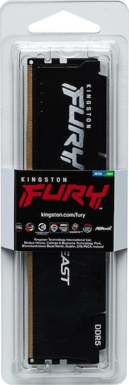 Kingston Fury Beast DDR5 with Module 1x16GB and Speed 5600 for Desktop