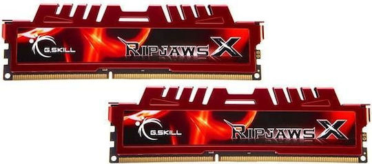 G.Skill Ripjaws DDR3 8GB RAM με 2x4GB Modules και Ταχύτητα 1600 για Desktop