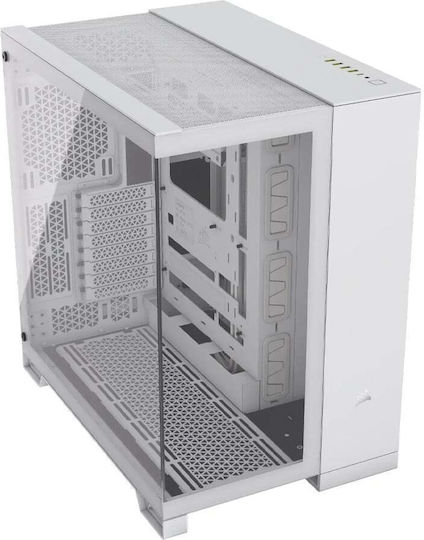 Corsair 6500X Gaming Middle Tower Carcasă Calculator cu Fereastră Laterală Alb
