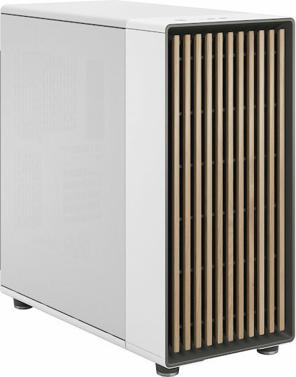 Fractal Design North XL Midi Tower Κουτί Υπολογιστή Chalk White