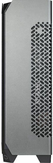 CoolerMaster NCORE 100 MAX Мини Кула Компютърна Кутия Тъмно Сива