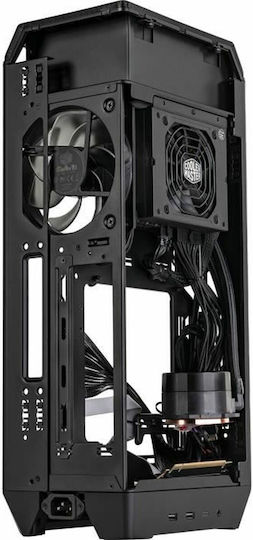 CoolerMaster NCORE 100 MAX Мини Кула Компютърна Кутия Тъмно Сива